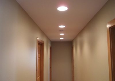 Residential Electrical Lighting - Hallway Recessed Lighting